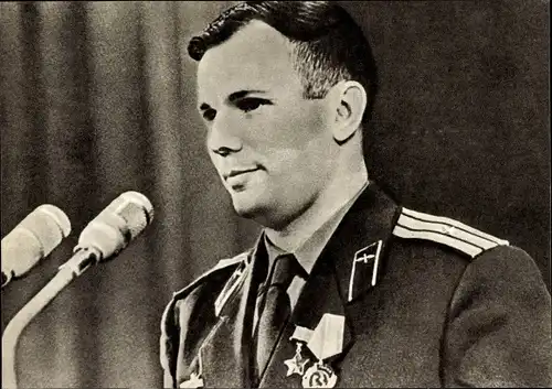 Ak Kosmonaut Juri Alexejewitsch Gagarin, Юрий Алексеевич Гагарин