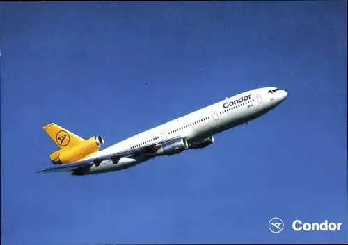 Ak Douglas DC 10-30, Condor, Deutsches Passagierflugzeug