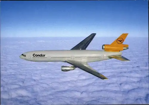 Ak Deutsches Passagierflugzeug, Condor, Douglas DC 10-30