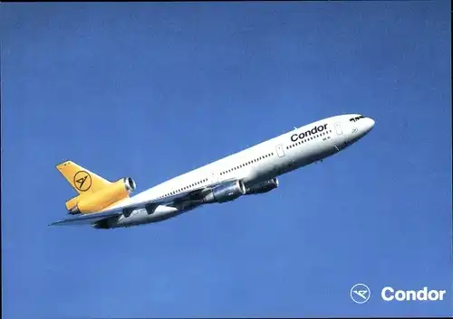 Ak Douglas DC 10-30, Condor, Deutsches Passagierflugzeug