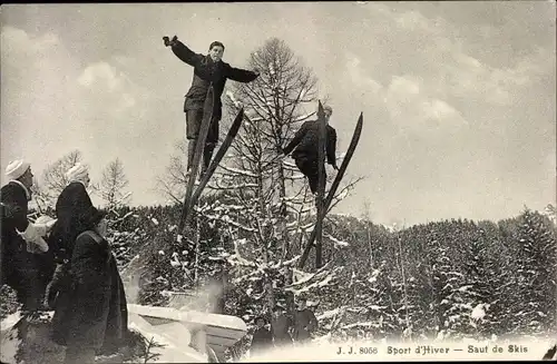 Ak Sport d'Hiver, Saut de Skis, Skispringen