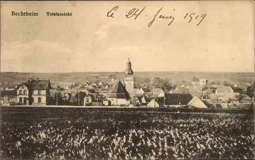 Ak Bechtheim in Rheinland Pfalz, Gesamtansicht