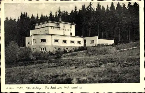 Ak Winterberg im Sauerland, Asten-Hotel