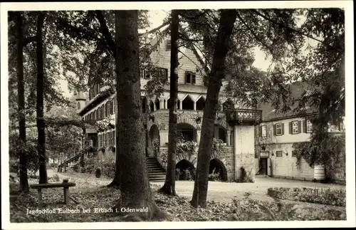 Ak Eulbach Michelstadt im Odenwaldkreis Südhessen, Jagdschloss