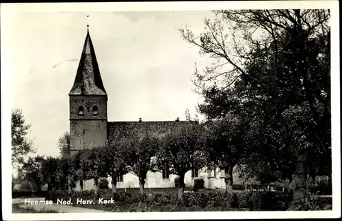 Ak Heemse Overijssel, Ned. Herv. Kerk