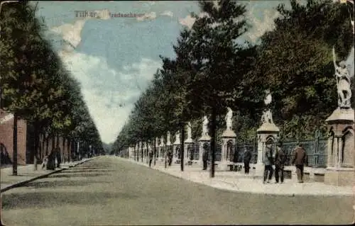 Ak Tilburg Nordbrabant Niederlande, Straßenpartie