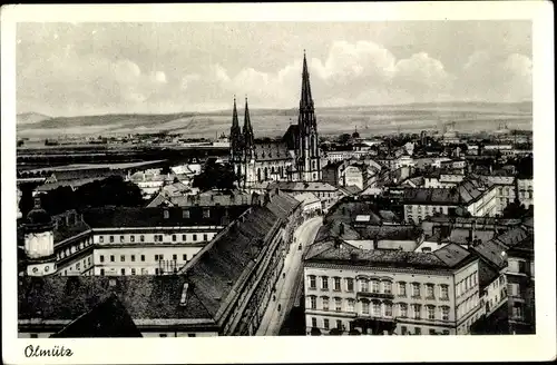 Ak Olomouc Olmütz Stadt, Stadtansicht