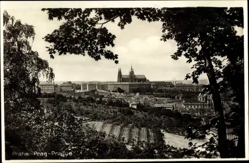 Ak Praha Prag Tschechien, Blick auf die Stadt