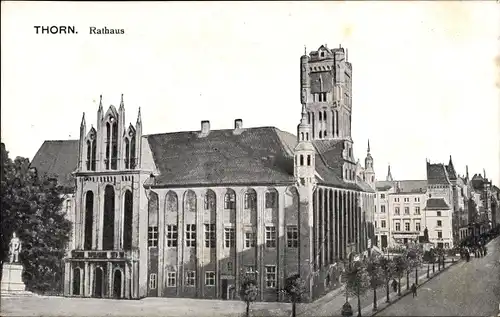 Ak Toruń Thorn Westpreußen, Rathaus