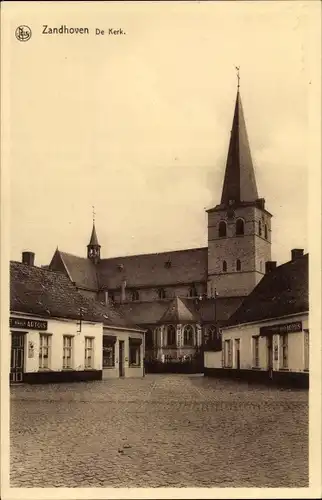 Ak Zandhoven Flandern Antwerpen, De Kerk