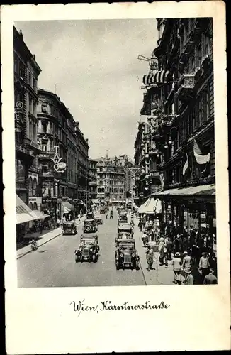 Ak Wien 1 Innere Stadt, Kärntnerstraße