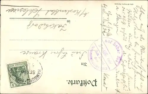 Ak HAPAG Seebäderdienst, Dampfer Kaiser