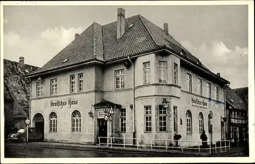 Ak Springe am Deister, Hotel deutsches Haus