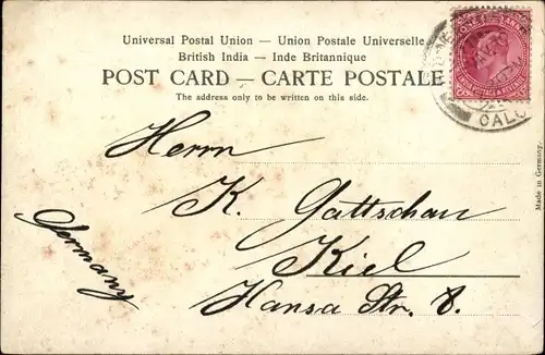 Ak Indien, Fruit Sellers, Inder, Händler