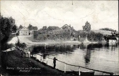 Ak Russland, Walnny, Partie am Prutasee