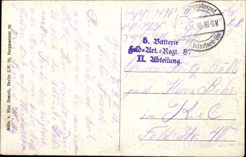 Ak Russland, Walnny, Partie am Prutasee