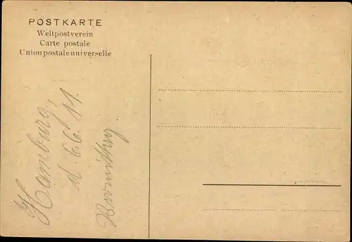 Ak Dampfschiff König Wilhelm II., HAPAG