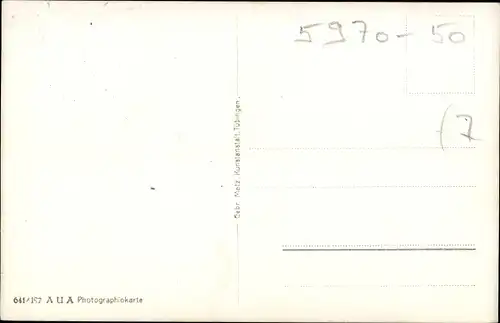 Ak Stuttgart in Württemberg, Oberpostdirektion