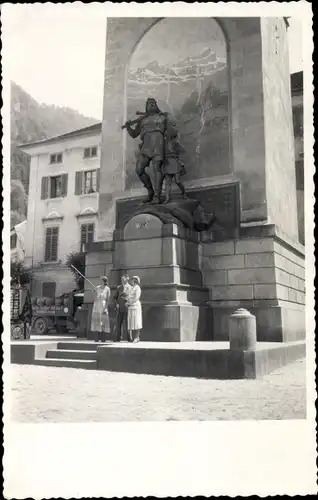 Foto Ak Altdorf Kt Uri, Tell-Denkmal