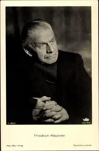 Ak Schauspieler Friedrich Kayssler, Portrait