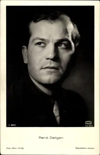 Ak Schauspieler Rene Deltgen, Portrait, Bavaria Filmkunst