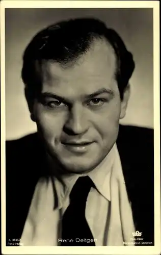 Ak Schauspieler René Deltgen, Ross Verlag A 3335/2