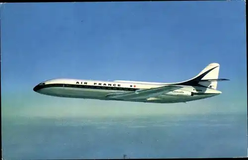 Ak Französisches Passagierflugzeug, Air France, Caravelle