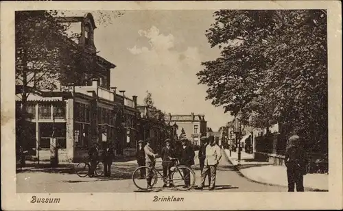 Ak Bussum Nordholland Niederlande, Brinklaan