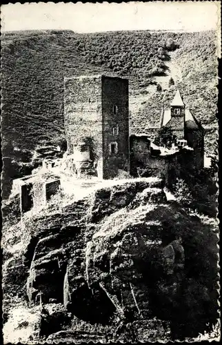 Ak Esch sur Sure Esch an der Sauer Luxemburg, Les Ruines