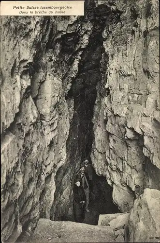 Ak Luxemburg, Petite Suisse luxembourgeoise, Dans la breche du diable