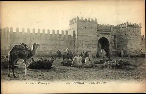 Ak Oudjda Oujda Marokko, Porte des Tetes