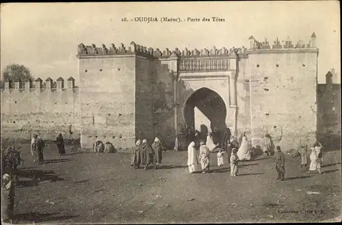 Ak Oudjda Oujda Marokko, Porte des Tetes