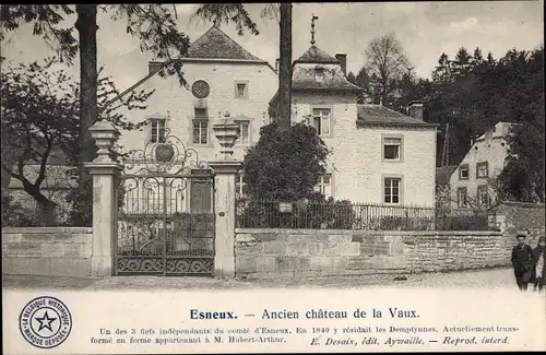 Ak Esneux Wallonien Lüttich, Ancien chateau de la Vaux