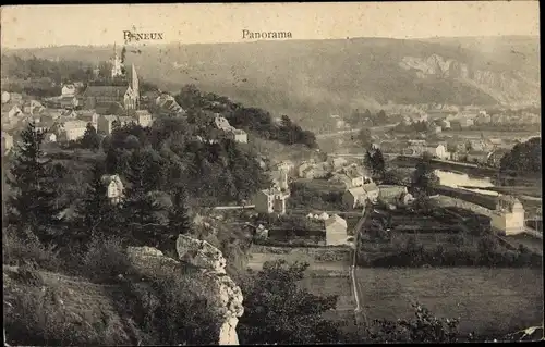 Ak Esneux Wallonien Lüttich, Panorama