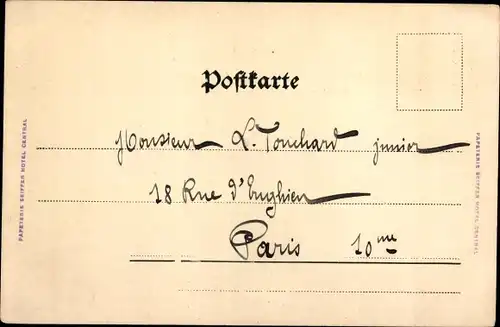 Ak Colmar Kolmar Elsass Haut Rhin, Adolph Hirn-Denkmal