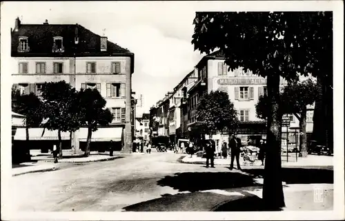 Ak Montbéliard Doubs, Grande Rue