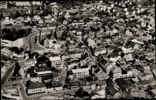 Ak Bitburg in der Eifel, Luftaufnahme