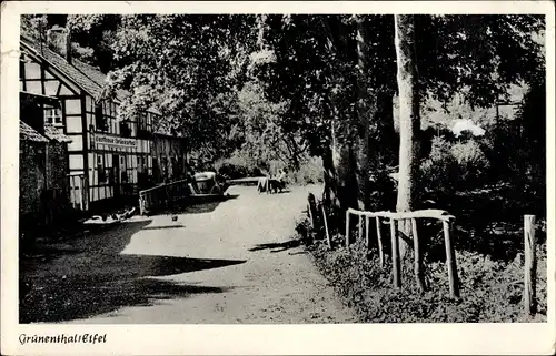 Ak Monschau Montjoie in der Eifel, Gasthaus Grünenthal