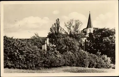 Ak Kaimberg Gera in Thüringen, Panorama mit Kirche