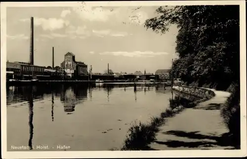 Ak Neustadt in Holstein, Hafen