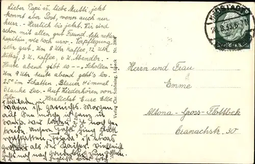 Ak Neustadt in Holstein, Hafen