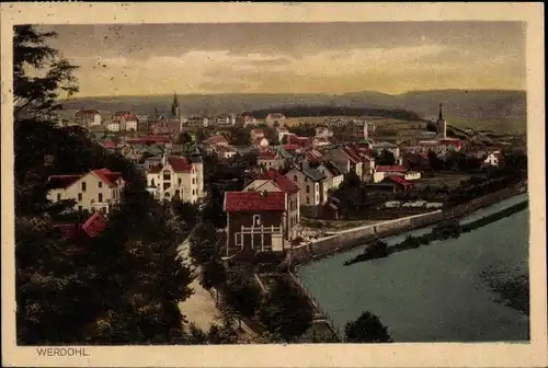 Ak Werdohl im Sauerland, Panorama