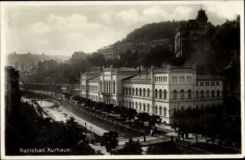 Ak Karlovy Vary Karlsbad Stadt, Kurhaus