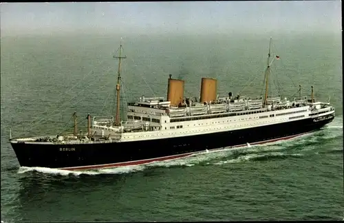 Ak Dampfschiff MS Berlin, Norddeutscher Lloyd