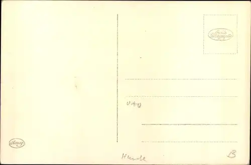 Ak Zwei Terrier, Hundeportrait