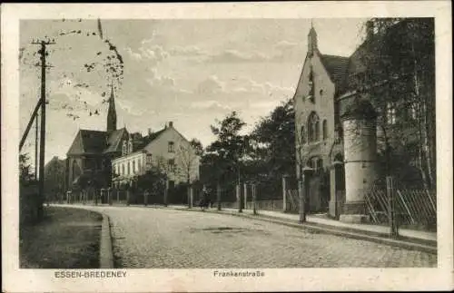 Ak Bredeney Essen im Ruhrgebiet, Franken Straße