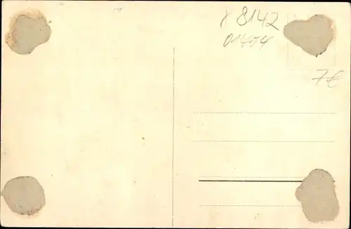 Ak Radeberg in Sachsen, Markt mit Rathaus