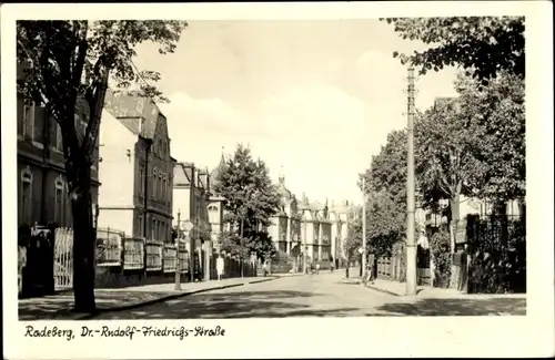 Ak Radeberg in Sachsen, Dr. Rudolf Friedrichs Straße