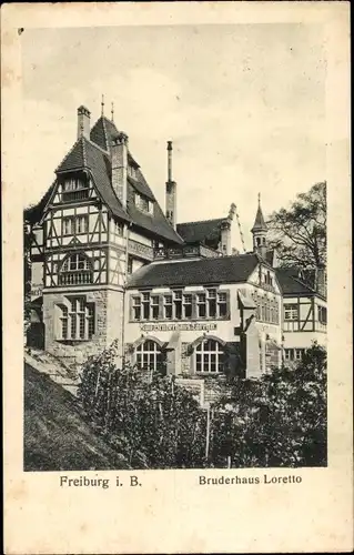 Ak Freiburg im Breisgau, Bruderhaus Loretto