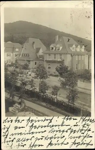 Foto Ak Freiburg im Breisgau, Silberbachstraße 11, Villa, Wohnhaus Frau Laura Berger